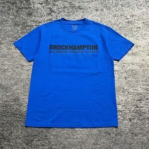 Brock Hampton T Shirt Life Is Brilliant Size Large Blue Friday Website Exclusive